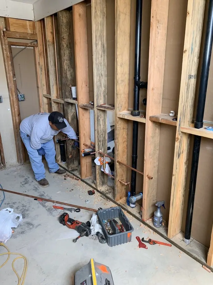 Commercial rough-in plumbing for Trenchless Sewer Repair in Madisonville